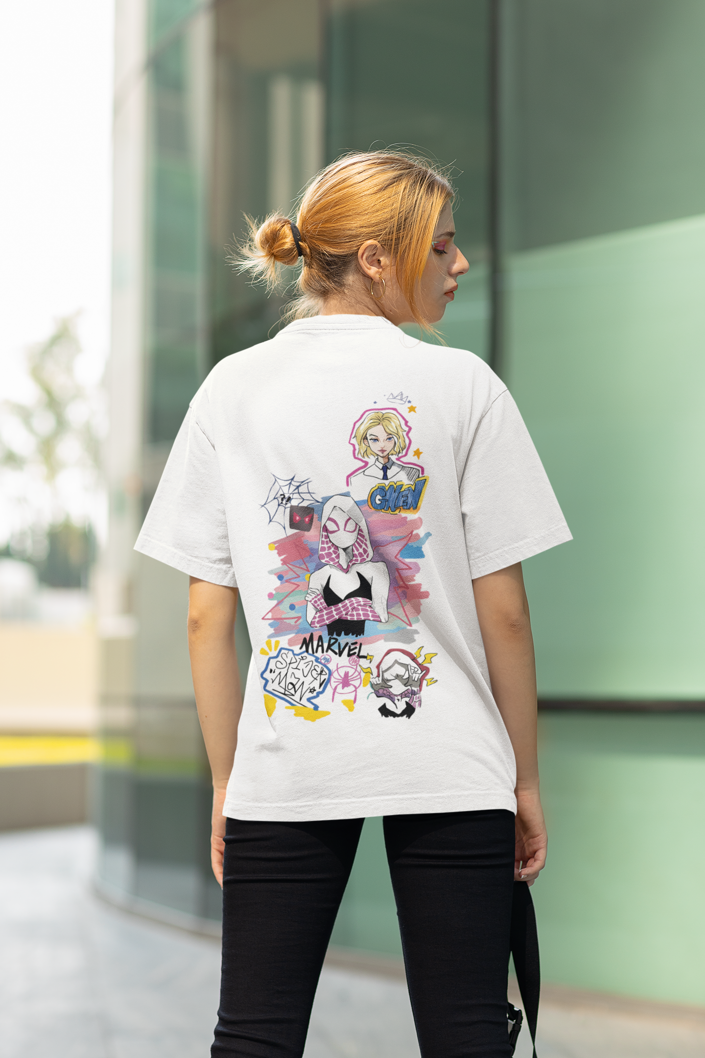 Women's Oversized T-Shirt : Gwen Stacy